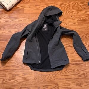 The North Face gore Tex soft shelled Hooded rain Jacket